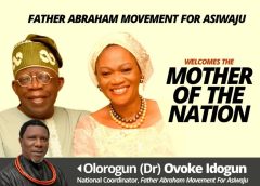 FATHER ABRAHAM MOVEMENT JOINS DELTA GOVERNOR IN WELCOMING FIRST LADY, OLUREMI TINUBU TODAY